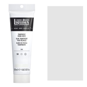 Liquitex Professional Heavy Body Acrylic 4.65oz Transparent Mixing White