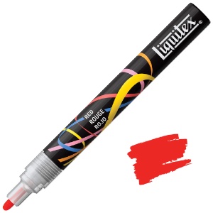 Liquitex Water-Based Acrylic Marker 2mm Red
