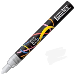Liquitex Water-Based Acrylic Marker 2mm White
