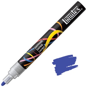 Liquitex Water-Based Acrylic Marker 2mm Sapphire