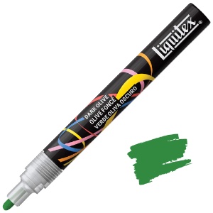 Liquitex Water-Based Acrylic Marker 2mm Dark Olive