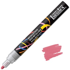 Liquitex Water-Based Acrylic Marker 2mm Metallic Rose