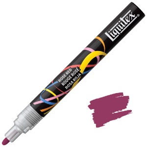 Liquitex Water-Based Acrylic Marker 2mm Rose Red
