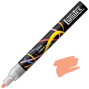 Liquitex Water-Based Acrylic Marker 2mm Coral