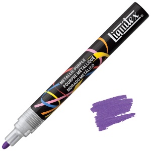 Liquitex Water-Based Acrylic Marker 2mm Metallic Purple