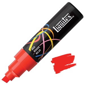 Liquitex Water-Based Acrylic Marker 8mm Red
