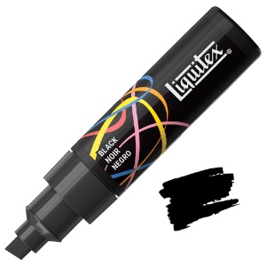 Liquitex Water-Based Acrylic Marker 8mm Black