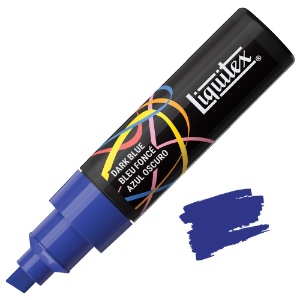 Liquitex Water-Based Acrylic Marker 8mm Dark Blue
