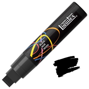 Liquitex Water-Based Acrylic Marker 15mm Black