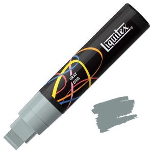 Liquitex Water-Based Acrylic Marker 15mm Gray