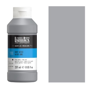 Liquitex Colored Gesso 8oz - Neutral Gray Value 5