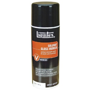 Liquitex Professional Soluvar Varnish Spray 354ml Gloss