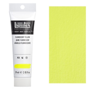 Liquitex Professional Heavy Body Acrylic 2oz Fluorescent Yellow