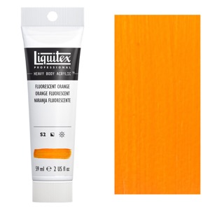 Liquitex Professional Heavy Body Acrylic 2oz Fluorescent Orange