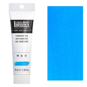 Liquitex Professional Heavy Body Acrylic 2oz Fluorescent Blue