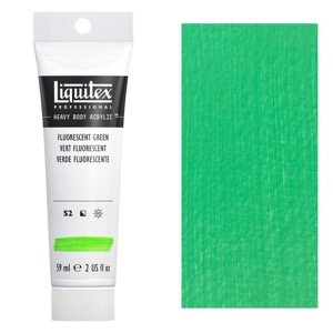 Liquitex Professional Heavy Body Acrylic 2oz Fluorescent Green