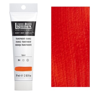 Liquitex Professional Heavy Body Acrylic 2oz Transparent Orange