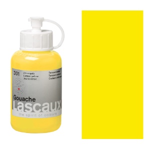 Lascaux Artist Quality Gouache 85ml Lemon Yellow