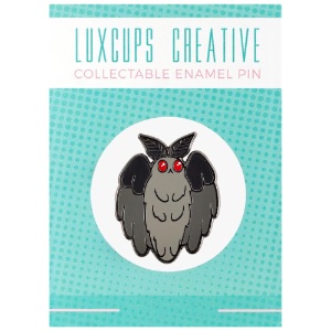 LuxCups Creative Enamel Pin Mothman