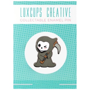 LuxCups Creative Enamel Pin Grim Reaper