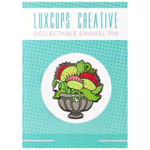 LuxCups Creative Enamel Pin Venus Fly Trap