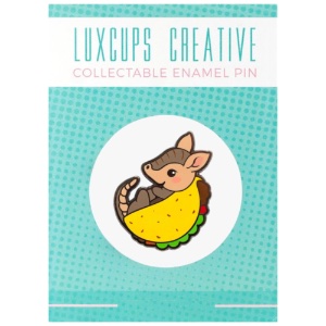 LuxCups Creative Enamel Pin Tacodillo