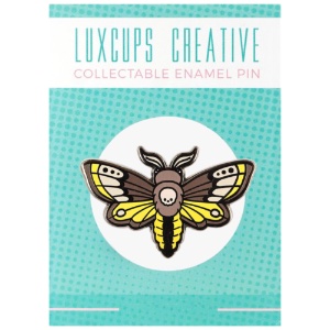 LuxCups Creative Enamel Pin Moth