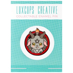 LuxCups Creative Enamel Pin Baby Baphomet