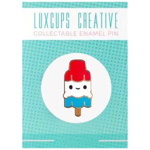 LuxCups Creative Enamel Pin Bomby Pop