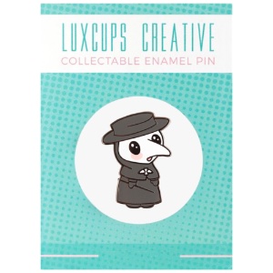 LuxCups Creative Enamel Pin Plague Doctor