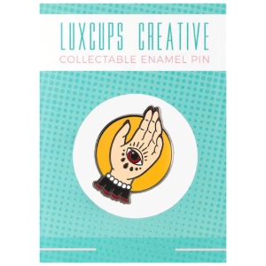 LuxCups Creative Enamel Pin Mystic Hand