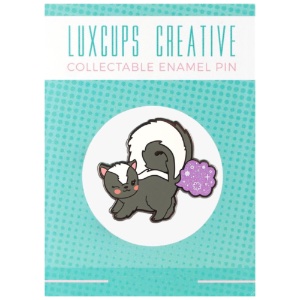 LuxCups Creative Enamel Pin Skunky Spice