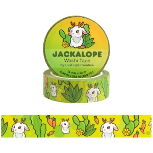LuxCups Creative Washi Tape 15mm Jackalope