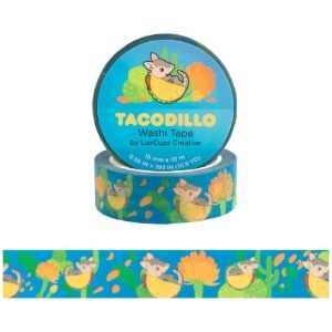 LuxCups Creative Washi Tape 15mm Tacodillo