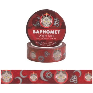 LuxCups Creative Washi Tape 15mm Baby Baphomet