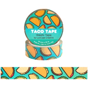 LuxCups Creative Washi Tape 15mm Taco