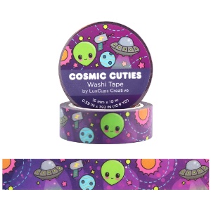 LuxCups Creative Washi Tape 15mm Cosmic Cuties