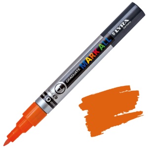 Lyra Graduate MARK ALL Paint Marker 0.7mm Orange