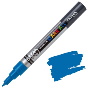 Lyra Graduate MARK ALL Paint Marker 0.7mm Light Blue