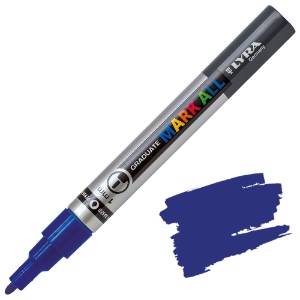 Lyra Graduate MARK ALL Paint Marker 1mm Dark Blue