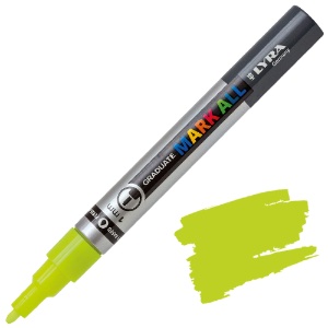 Lyra Graduate MARK ALL Paint Marker 1mm Neon Yellow