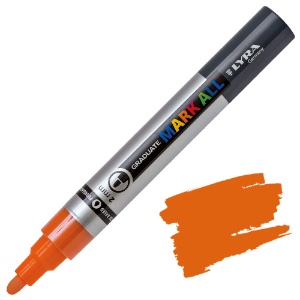 Lyra Graduate MARK ALL Paint Marker 2mm Orange