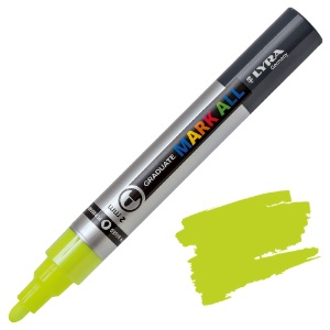 Lyra Graduate MARK ALL Paint Marker 2mm Neon Yellow