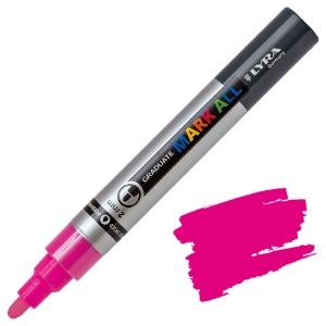 Lyra Graduate MARK ALL Paint Marker 2mm Neon Pink