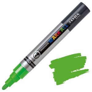 Lyra Graduate MARK ALL Paint Marker 2mm Neon Green