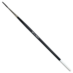 Mack Blue Squirrel/Black Synthetic Sign Painting Brush Series 169 Quill #0