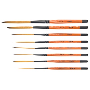 Mack Drag'n Fly by Ted Turner Pinstriping Brush Series DF 8 Set
