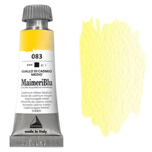 MaimeriBlu Superior Watercolour 12ml Cadmium Yellow Medium
