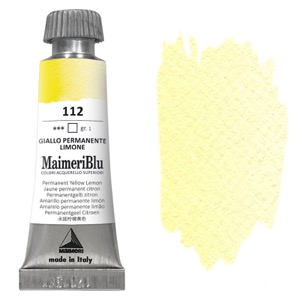 MaimeriBlu Superior Watercolour 12ml Permanent Yellow Lemon