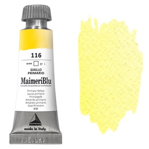 MaimeriBlu Superior Watercolour 12ml Primary Yellow